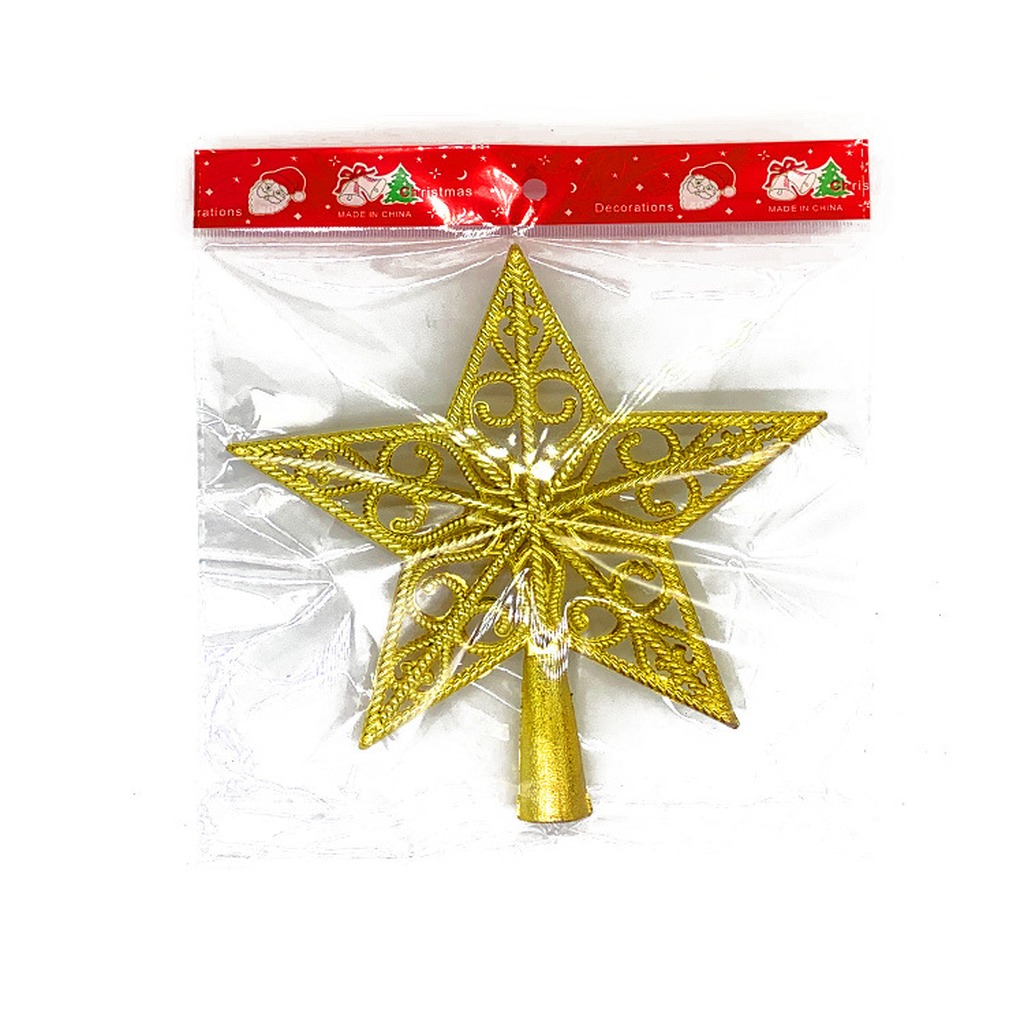 Star Tree Topper - Hollow Star Decoration Versatile Christmas Star