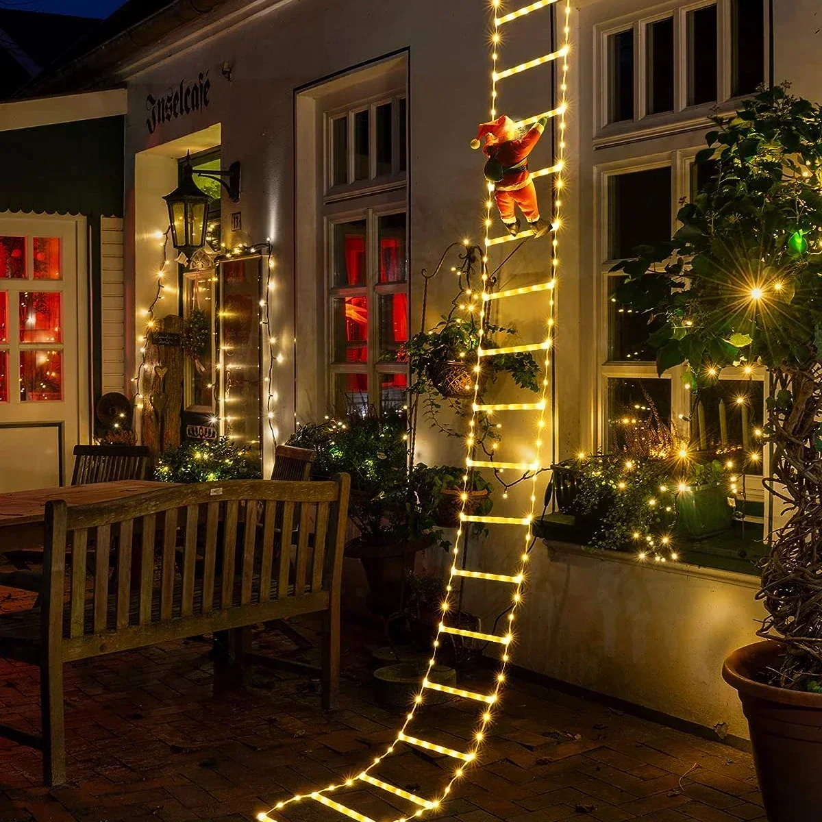 LED Ladder Light for Santa Cla - Christmas Lights Outdoor recensie en prijs