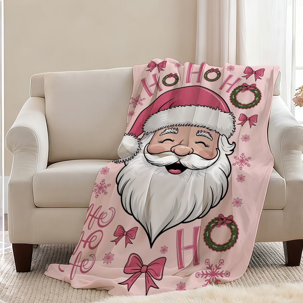 Pink Christmas Blanket Throw S - Christmas Throw Blanket recensie en prijs