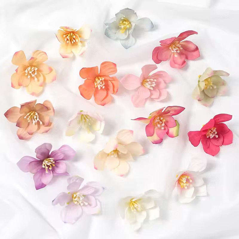 50Pcs 5cm Artificial Rose Flow - Christmas Wreath Fake recensie en prijs