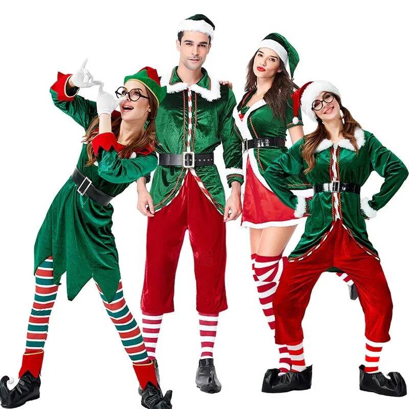 Santa Claus Cosplay Costume Ch - Elf Costume Christmas recensie en prijs
