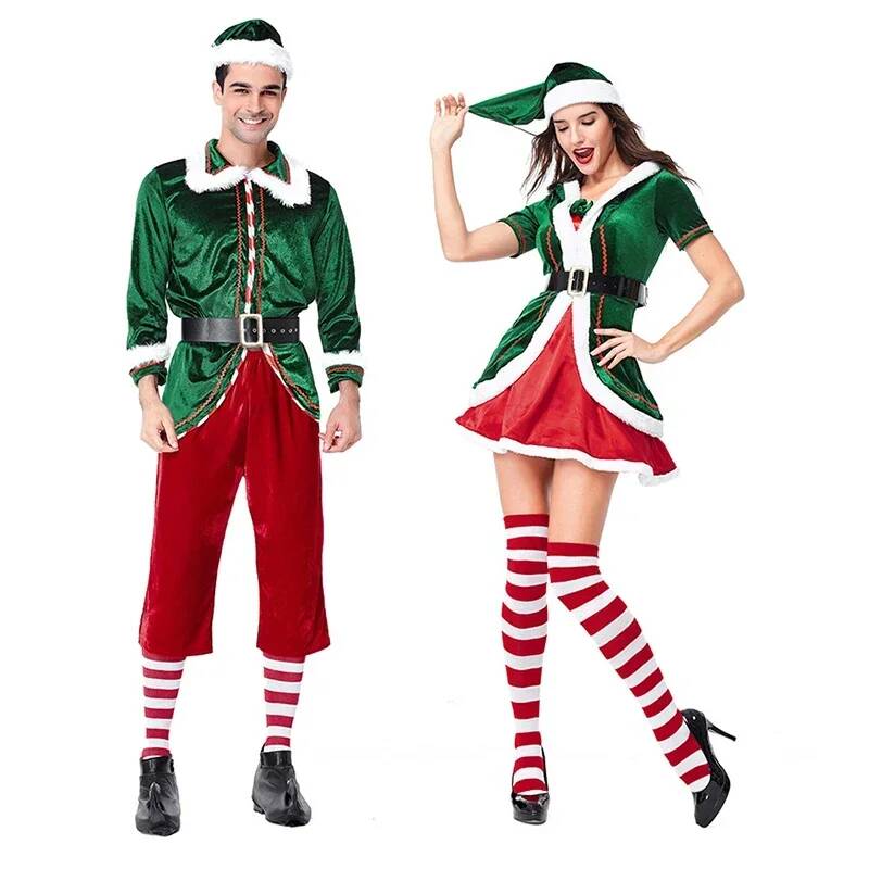 Santa Claus Cosplay Costume Ch - Elf Costume Christmas recensie en prijs