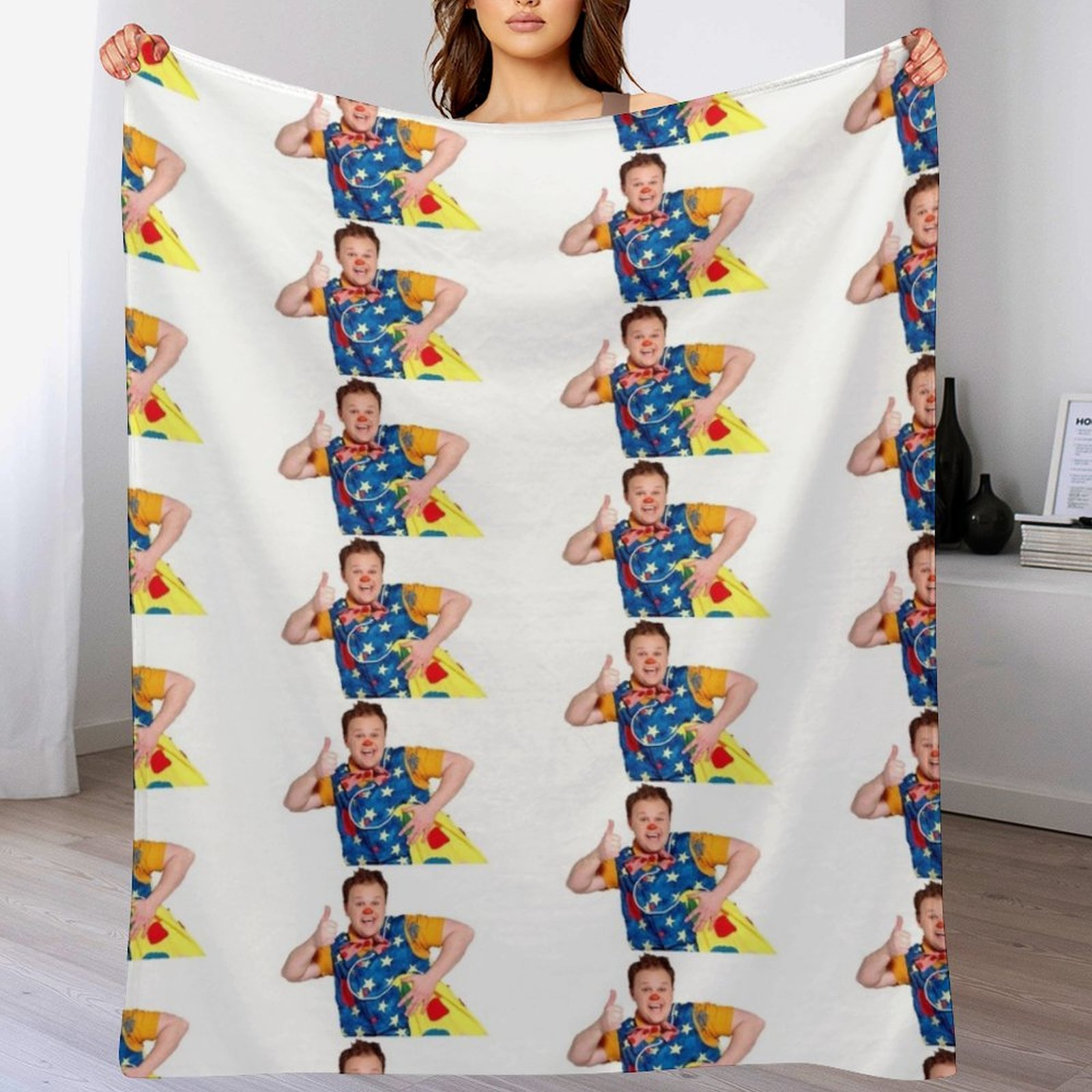 Mr Tumble Throw Blanket Cozy H - Christmas Throw Blanket recensie en prijs