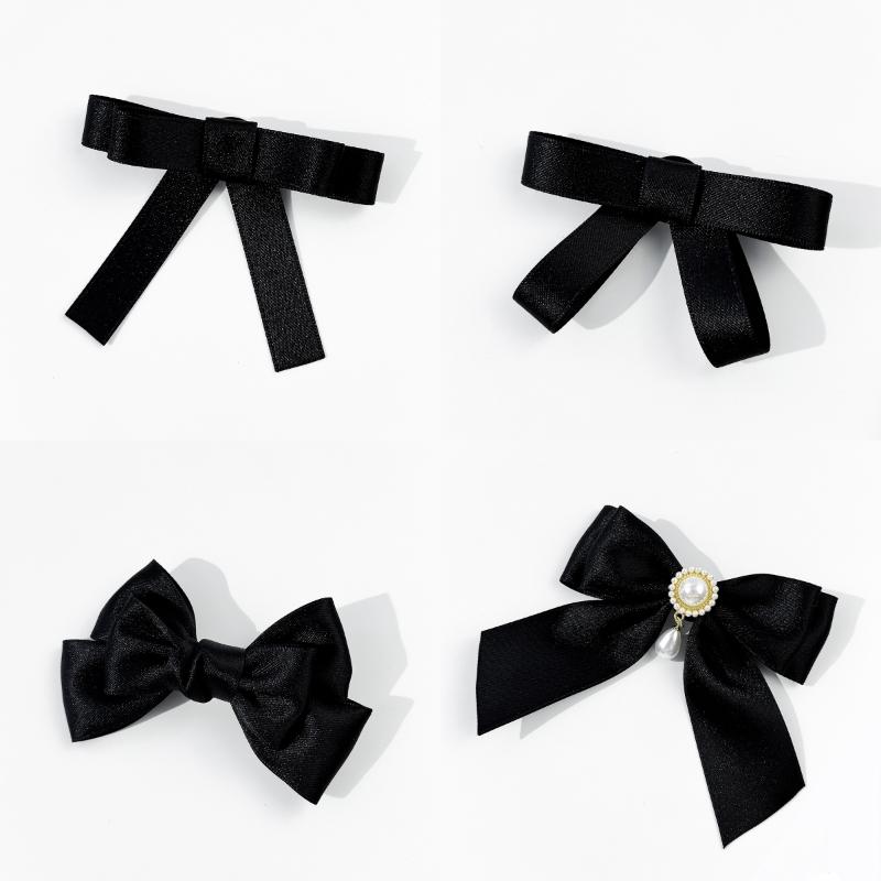 Black Ribbon Bow Pearl Brooch  - Ribbon Bow Gift recensie en prijs