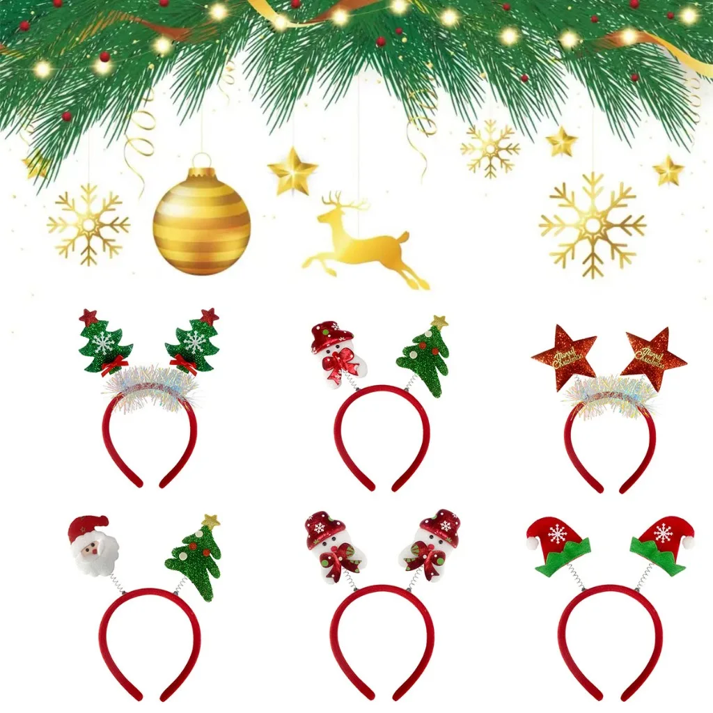 10pcs Christmas Hairband Xmas  - Reindeer Antlers Headband recensie en prijs