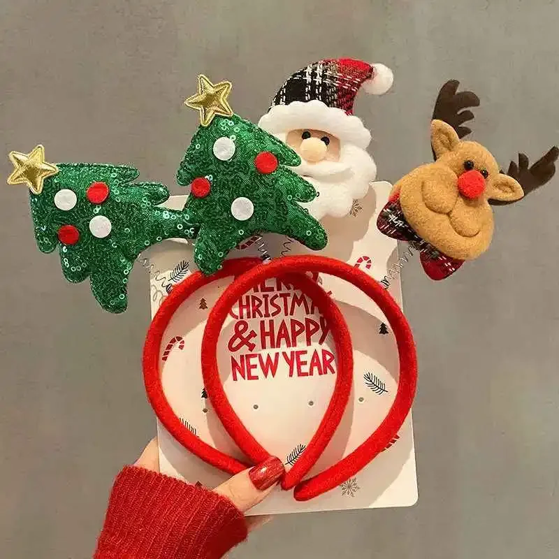 10pcs Christmas Hairband Xmas  - Reindeer Antlers Headband recensie en prijs