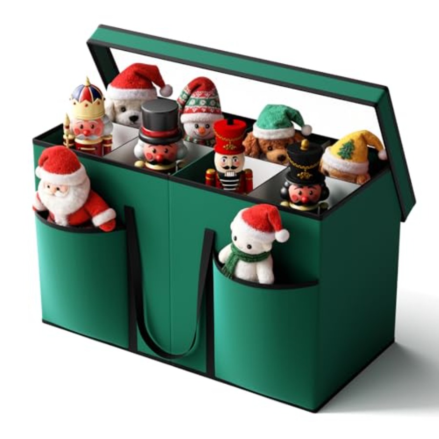 Christmas Figurine Storage Box - Nutcracker Figurine recensie en prijs