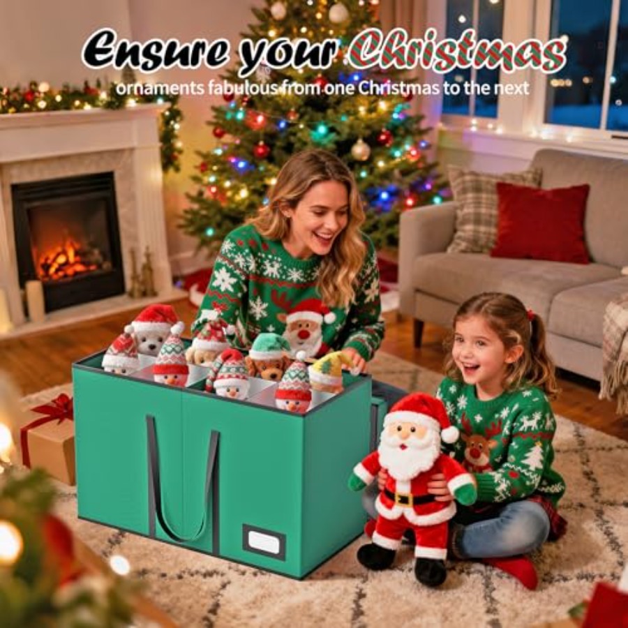 Christmas Figurine Storage Box - Nutcracker Figurine recensie en prijs