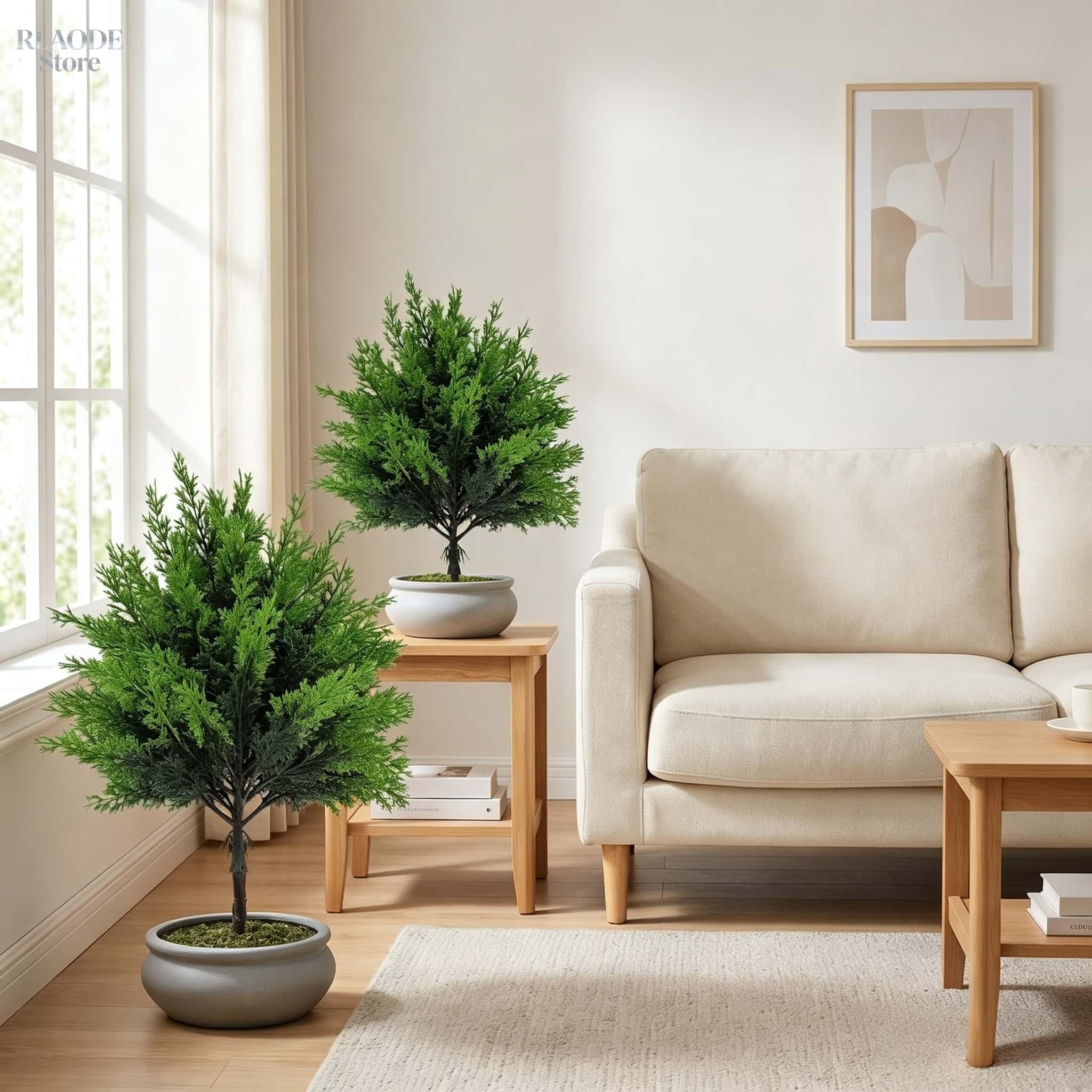 2pcs Outdoor Artificial Greene - Christmas Tree Artificial recensie en prijs
