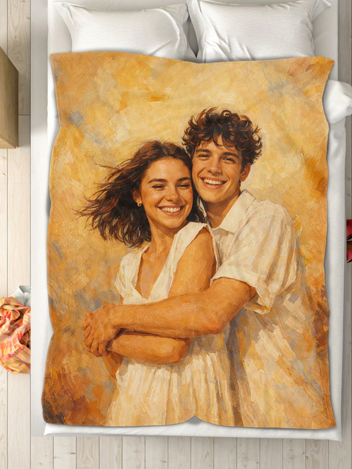Custom AI Style Photo Blanket  - Christmas Throw Blanket recensie en prijs