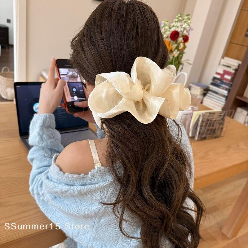 【R】Big Bow Hair Claw Clip for  - Ribbon Bow Gift recensie en prijs