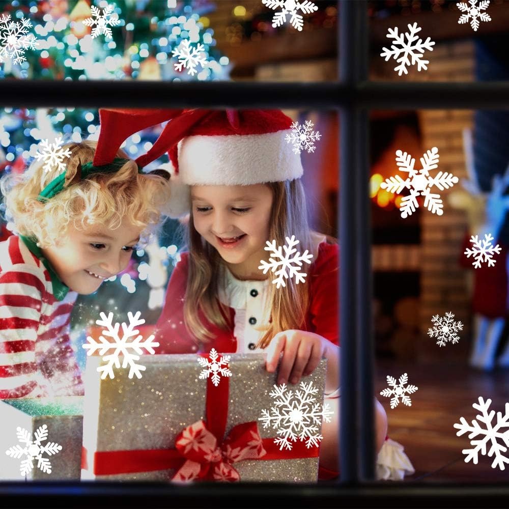 Christmas Window Clings Static - Snowflake Window Decal recensie en prijs