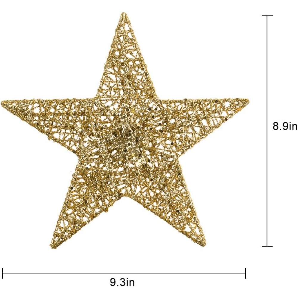 Christmas Tree Topper Gold 5 P - Star Tree Topper recensie en prijs