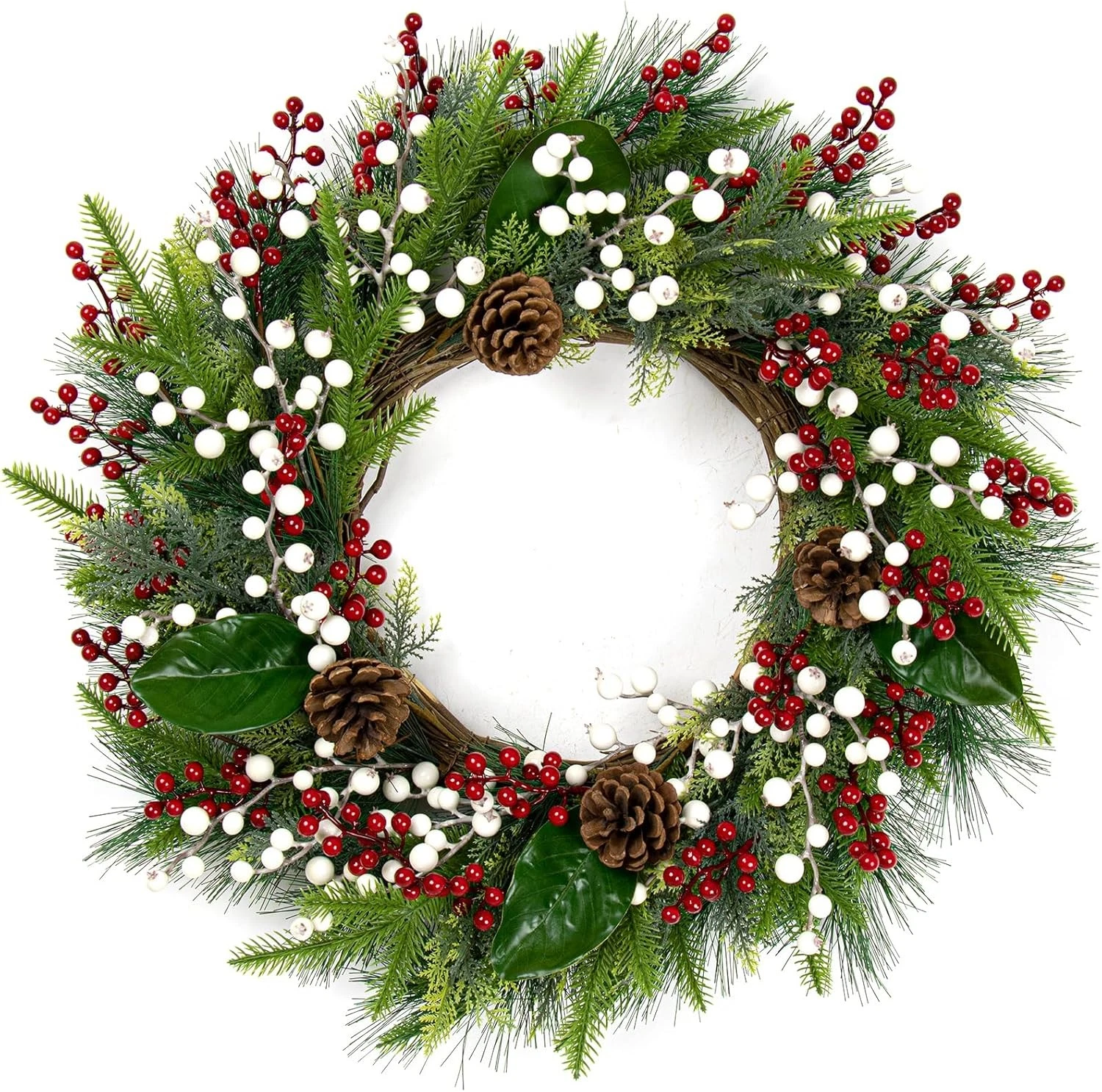 Christmas Artificial Red Berri - Christmas Wreath Fake recensie en prijs