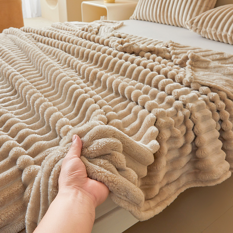 Luxurious Double-Sided Faux Ra - Christmas Throw Blanket recensie en prijs