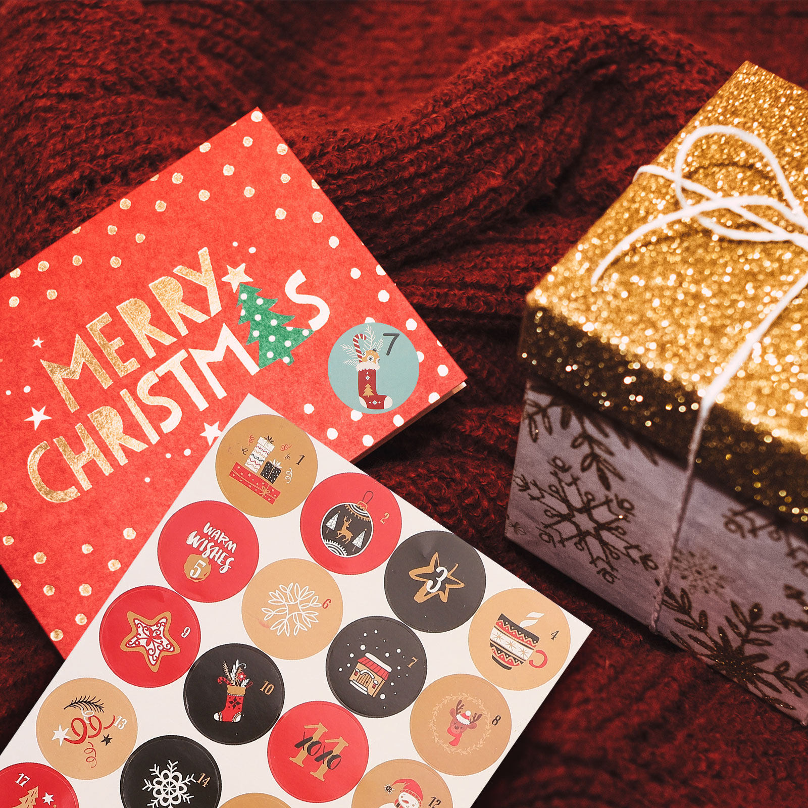 10 Sheets Holidays Stickers Ch - Advent Calendar Gift recensie en prijs