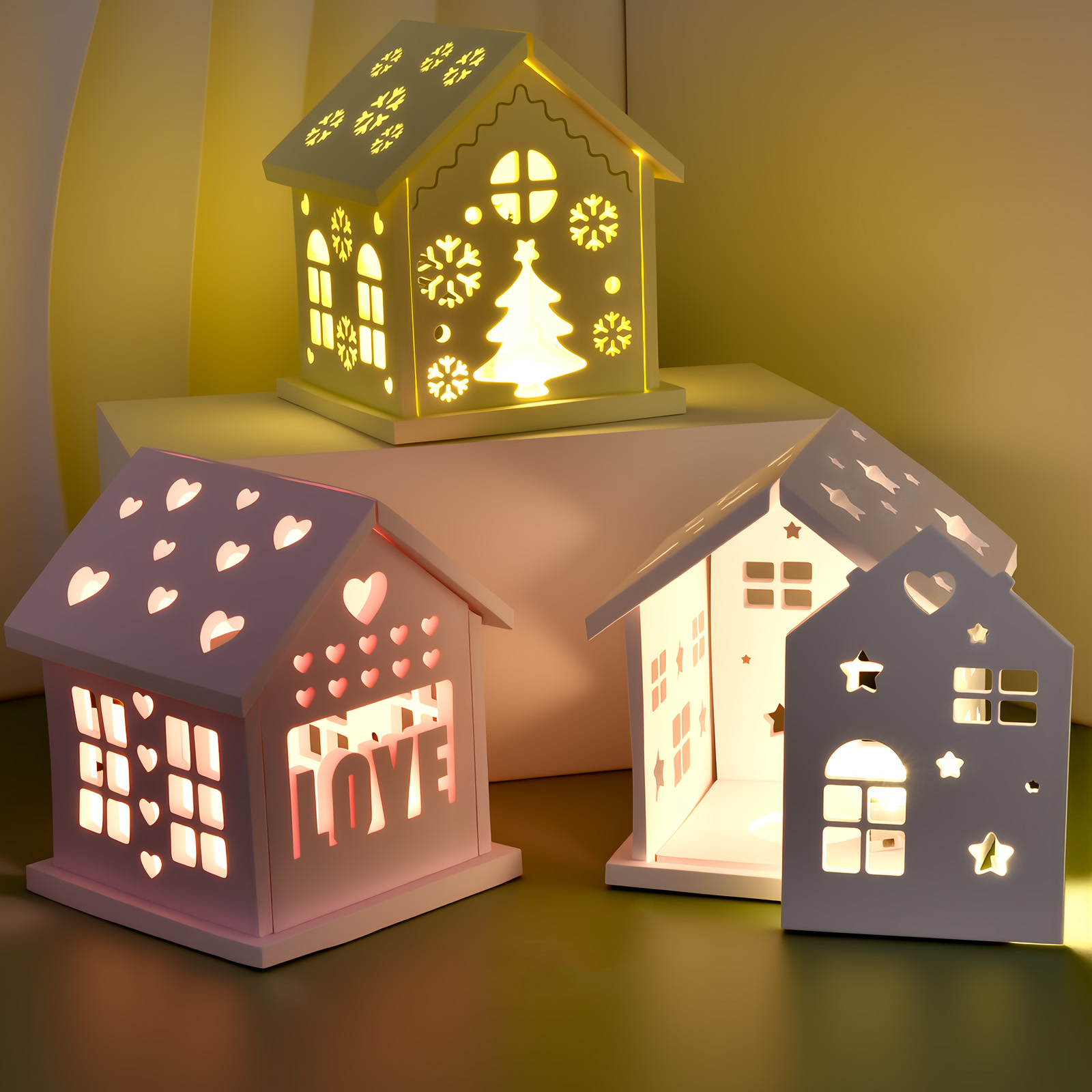 3D House Silicone Mold DIY Chr - Holiday Candle Set recensie en prijs