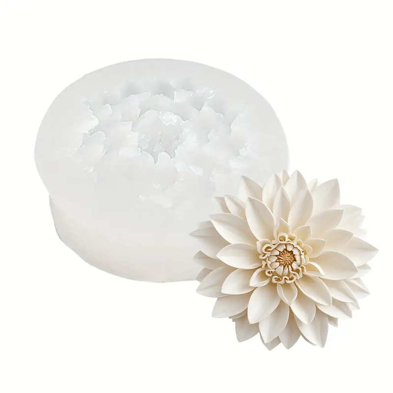 Lotus Flower Silicone Mold，For - Holiday Candle Set recensie en prijs