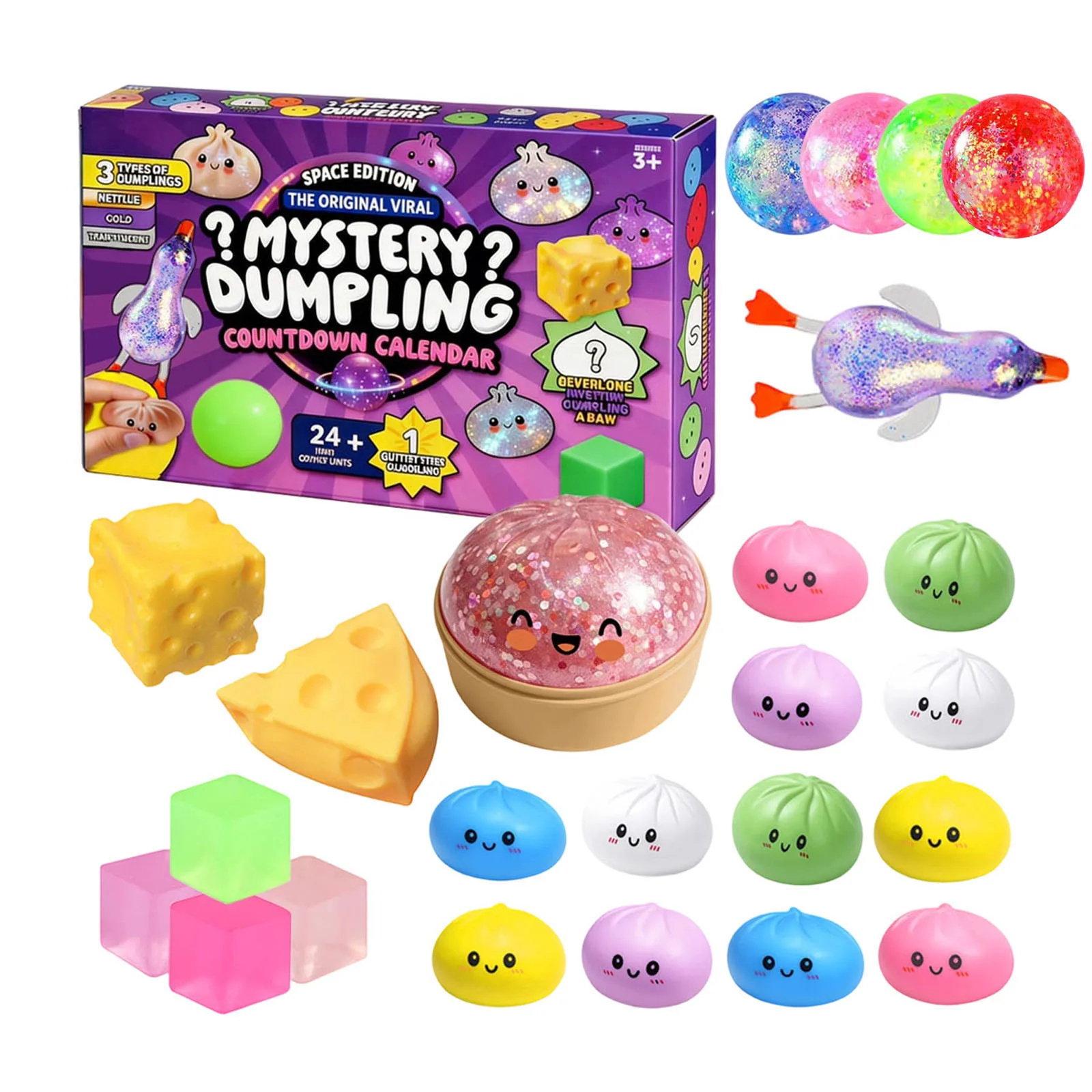 2026 Dumpling Squishy Advent C - Advent Calendar Gift recensie en prijs