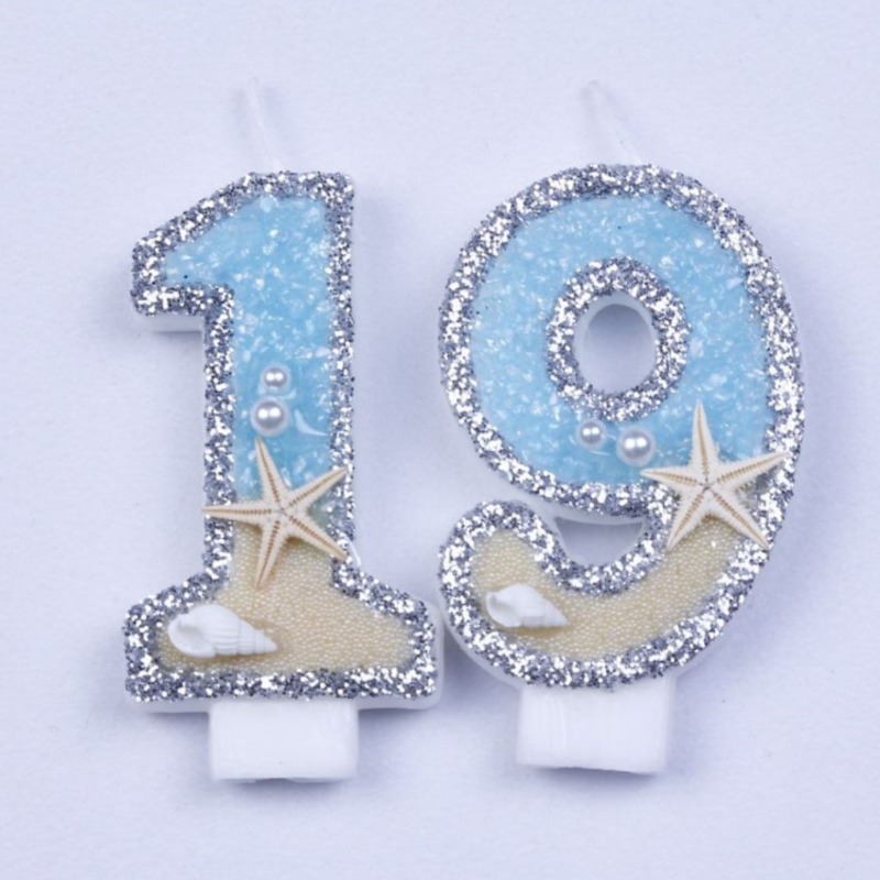 Beach Starfish Number Birthday - Holiday Candle Set recensie en prijs