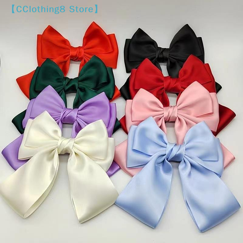 Solid Color Bow Ribbon Hair Cl - Ribbon Bow Gift recensie en prijs