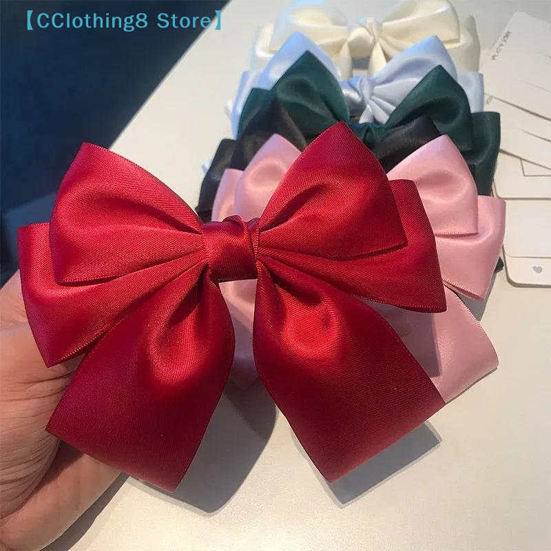 Solid Color Bow Ribbon Hair Cl - Ribbon Bow Gift recensie en prijs