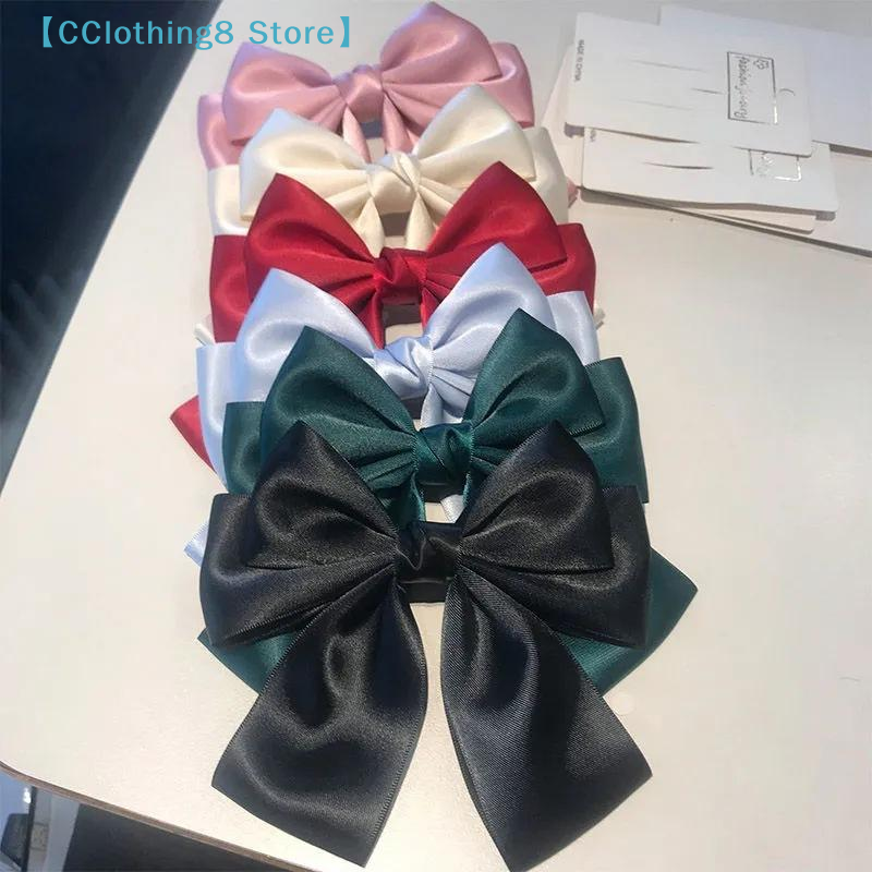 Solid Color Bow Ribbon Hair Cl - Ribbon Bow Gift recensie en prijs