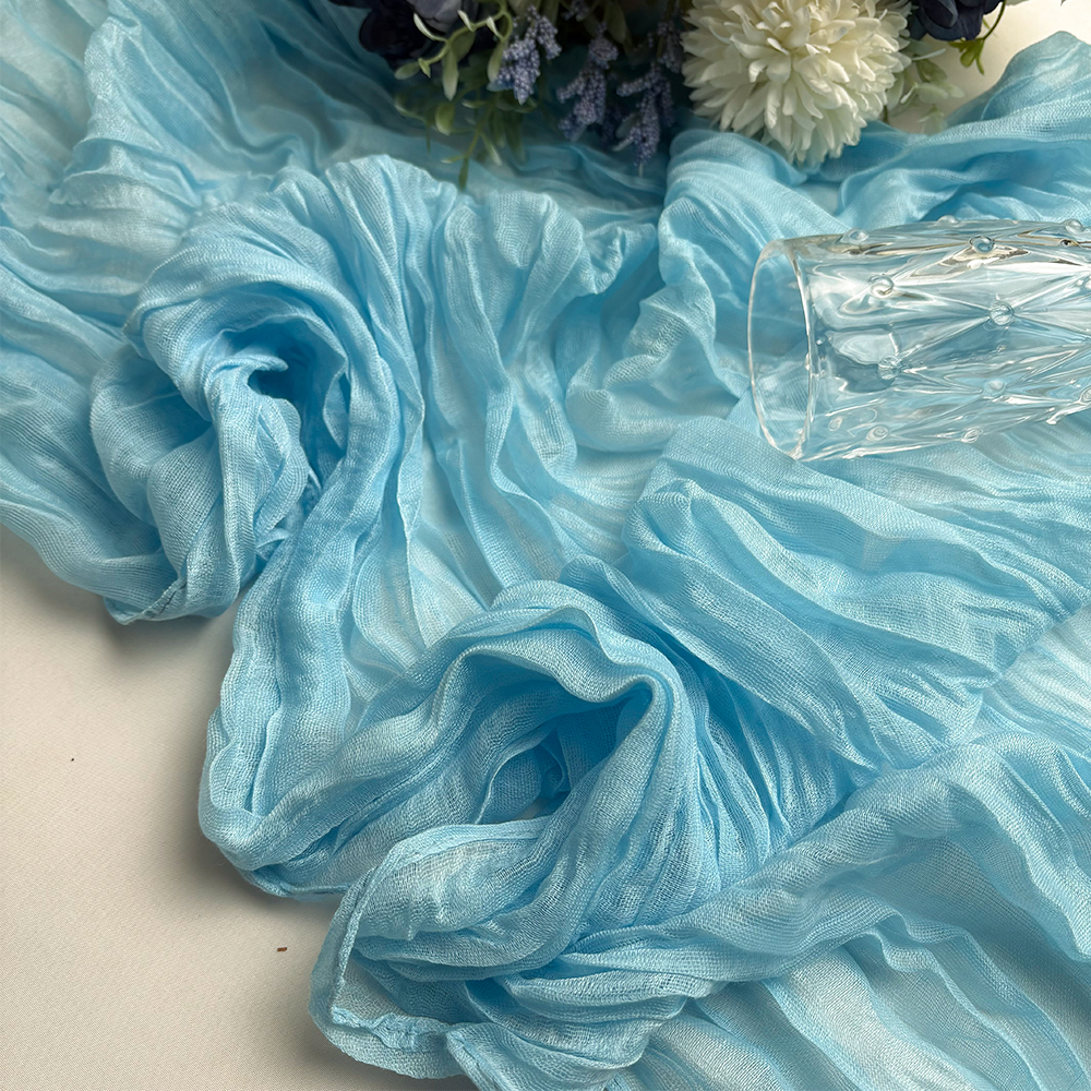 Wrinkle Gauze Table Runner Che - Christmas Table Runner recensie en prijs