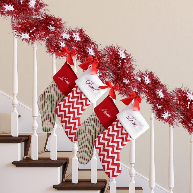 1pc Christmas Tinsel Snowflake - Tinsel Garland Decoration recensie en prijs