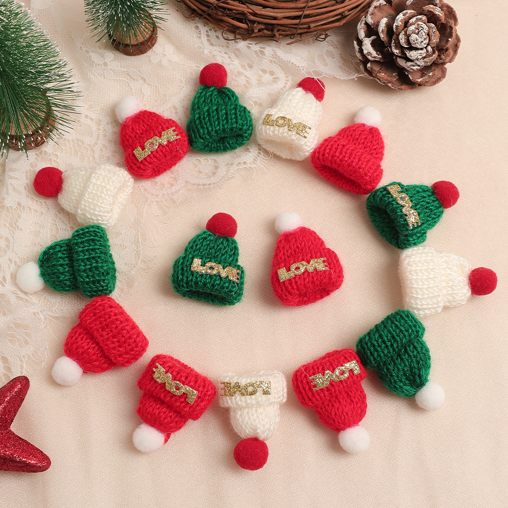 5/10Pcs Christmas Decoration M - Santa Hat Plush recensie en prijs