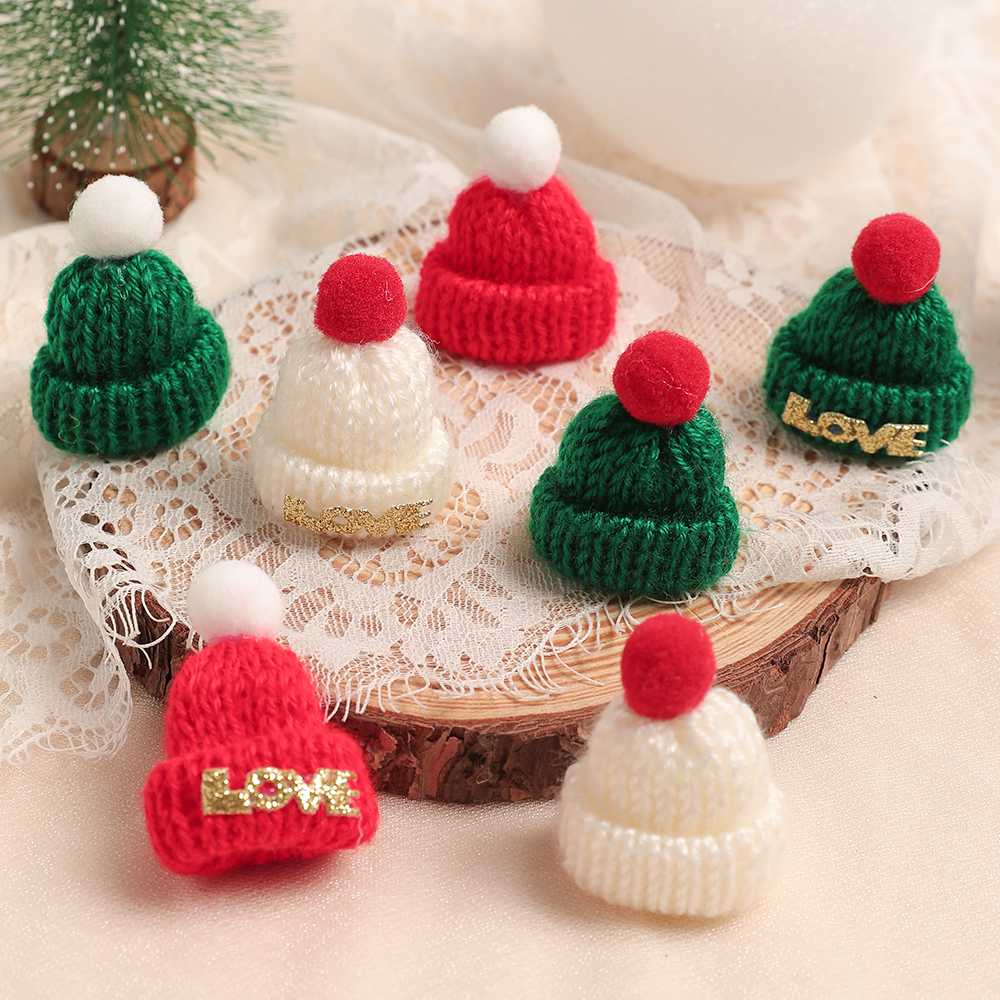 5/10Pcs Christmas Decoration M - Santa Hat Plush recensie en prijs