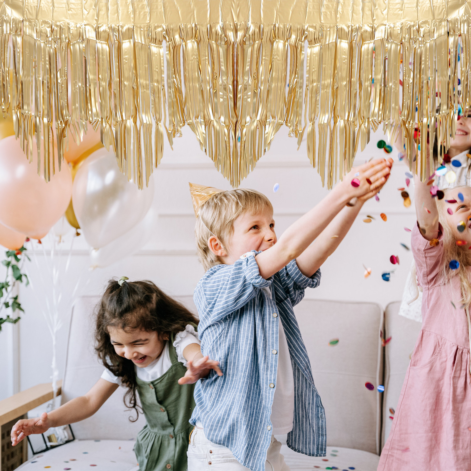4Pcs Birthday Fringe Garland T - Tinsel Garland Decoration recensie en prijs