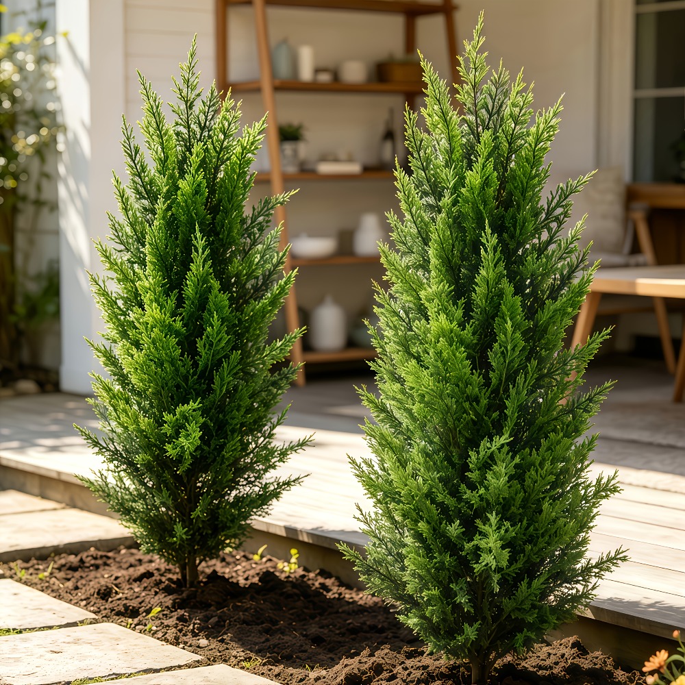 2PC Outdoor Artificial Pine Tr - Christmas Tree Artificial recensie en prijs