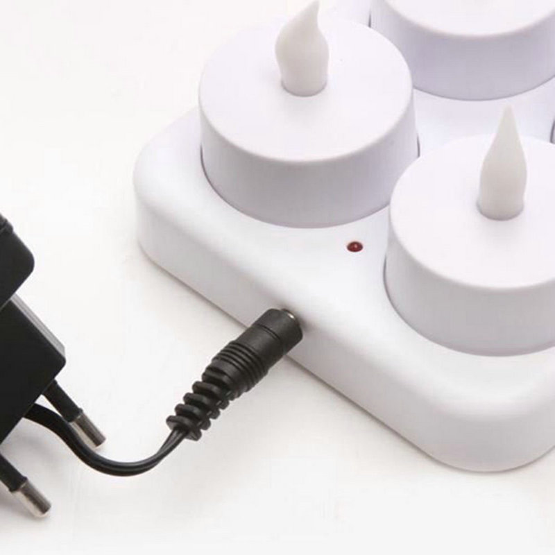 Set of 12 Rechargeable LED Can - Holiday Candle Set recensie en prijs