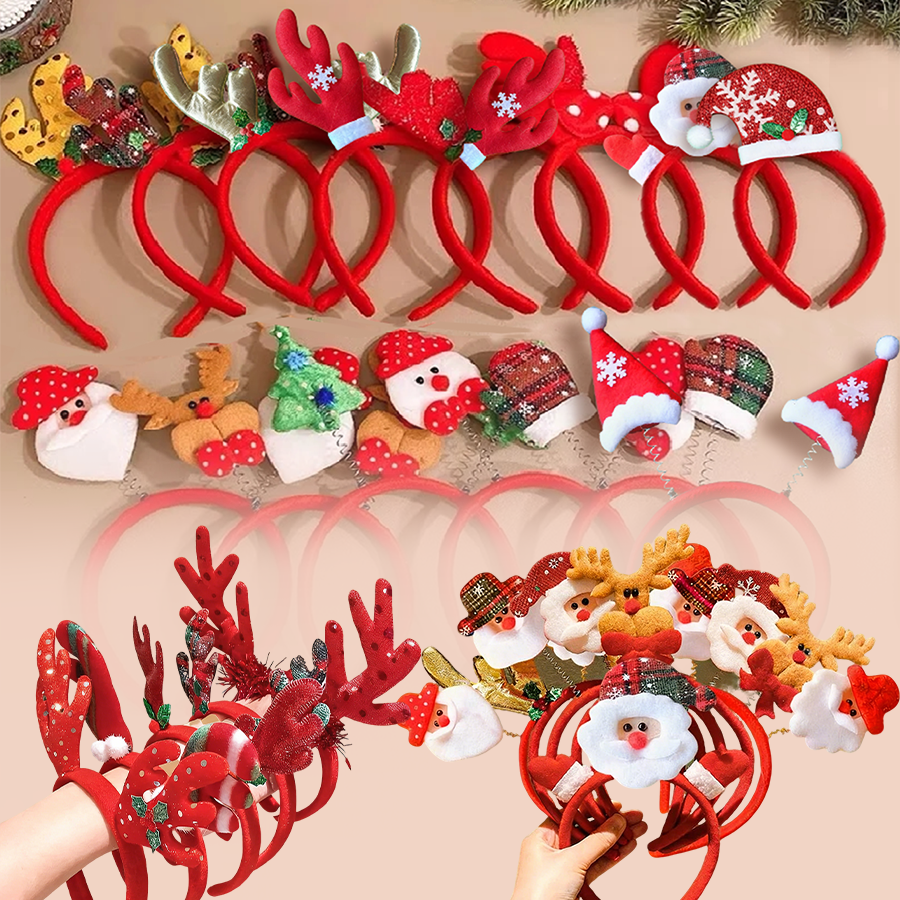 1-15pcs Christmas Headbands Sn - Reindeer Antlers Headband recensie en prijs