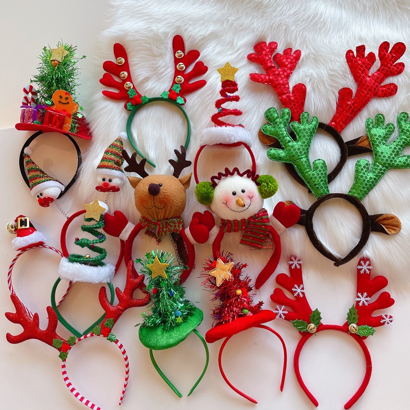 1-15pcs Christmas Headbands Sn - Reindeer Antlers Headband recensie en prijs