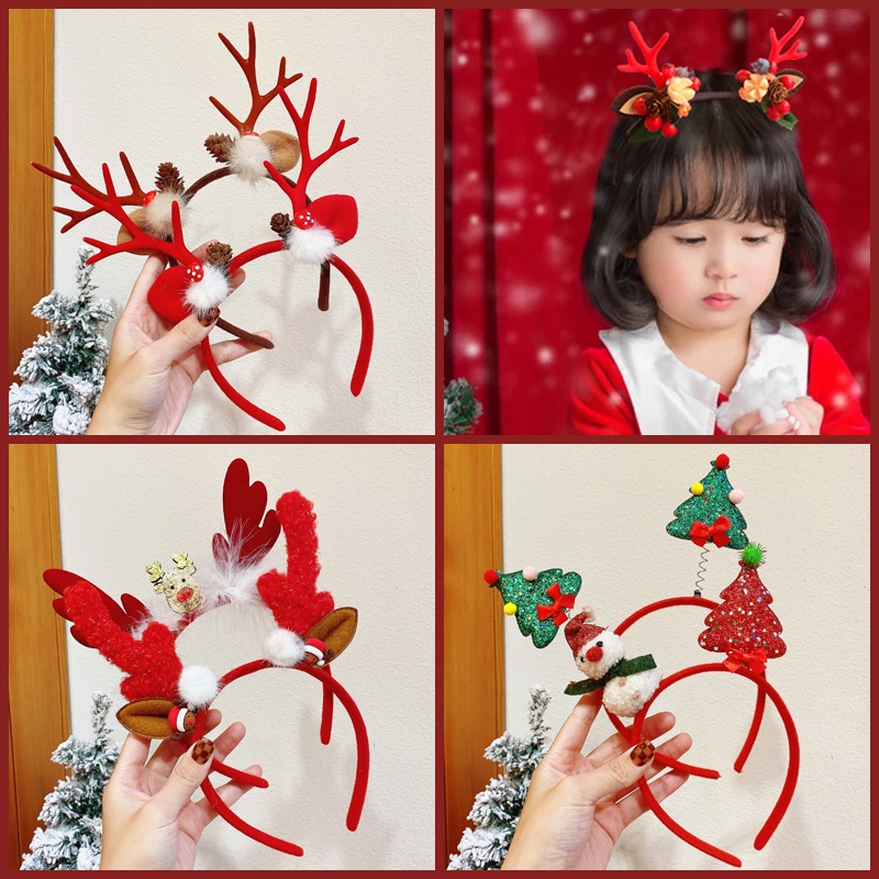 1-15pcs Christmas Headbands Sn - Reindeer Antlers Headband recensie en prijs
