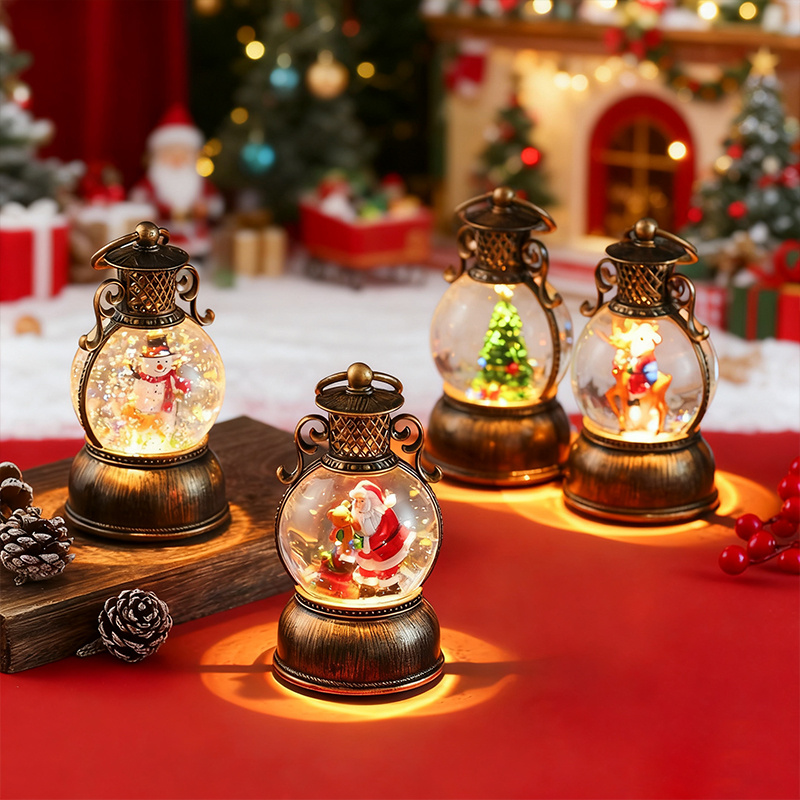 Vintage Style USB Powered Ligh - Snow Globe Musical recensie en prijs