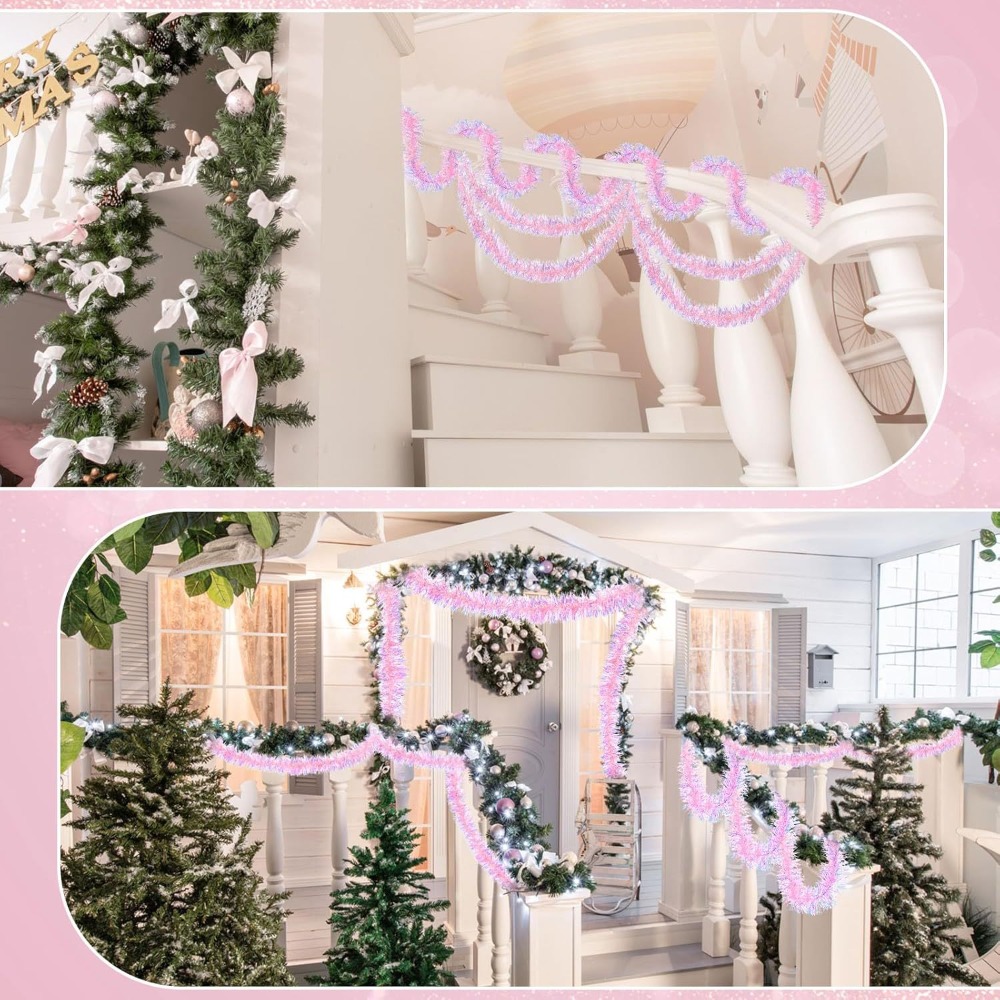 2M/9CM Christmas Decorations S - Tinsel Garland Decoration recensie en prijs