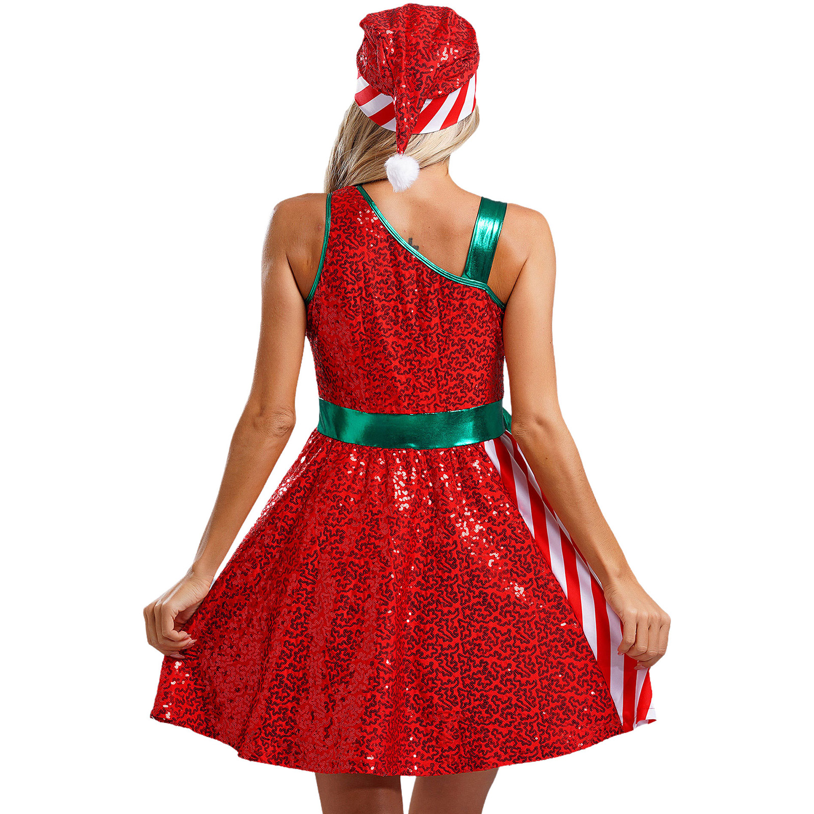 Christmas Santa Claus Dress El - Elf Costume Christmas recensie en prijs