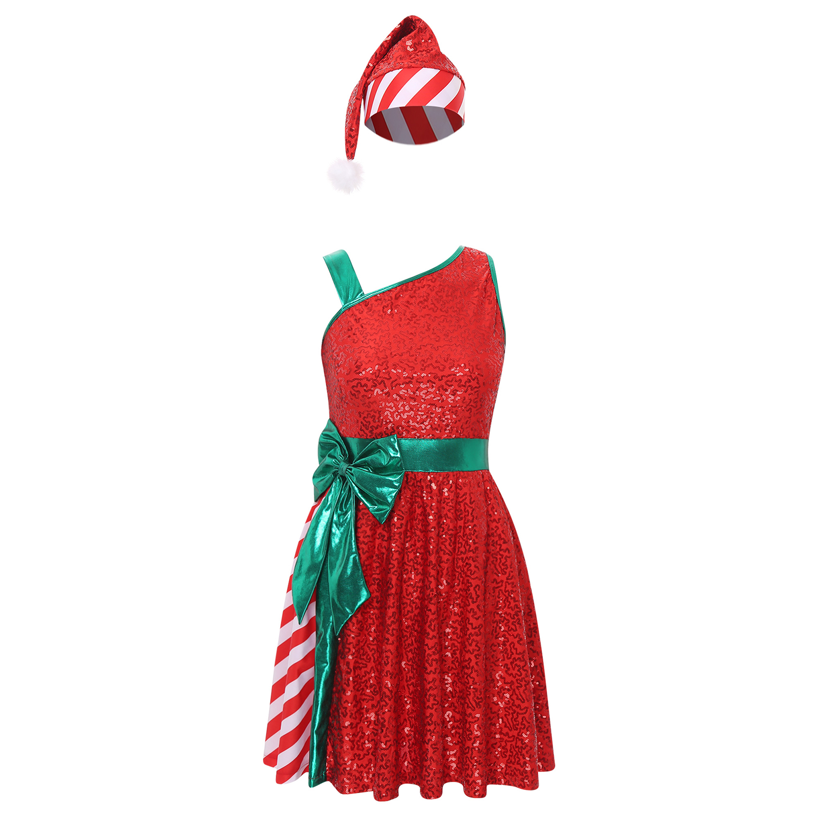 Christmas Santa Claus Dress El - Elf Costume Christmas recensie en prijs