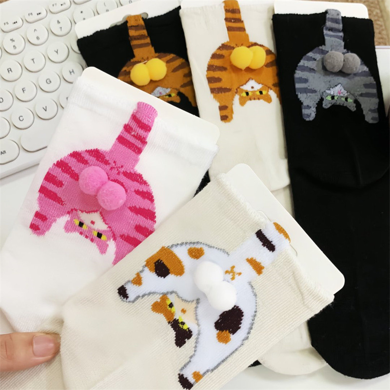 Couple Cat Egg Socks 3D Funny  - Christmas Stocking Hanging recensie en prijs