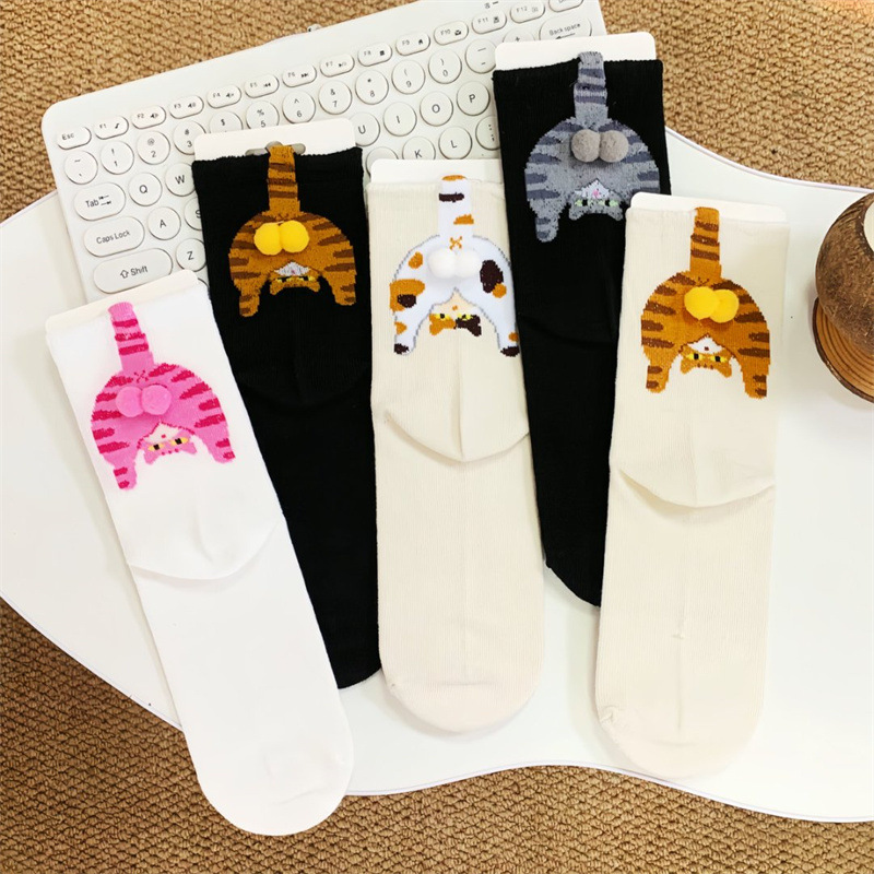 Couple Cat Egg Socks 3D Funny  - Christmas Stocking Hanging recensie en prijs