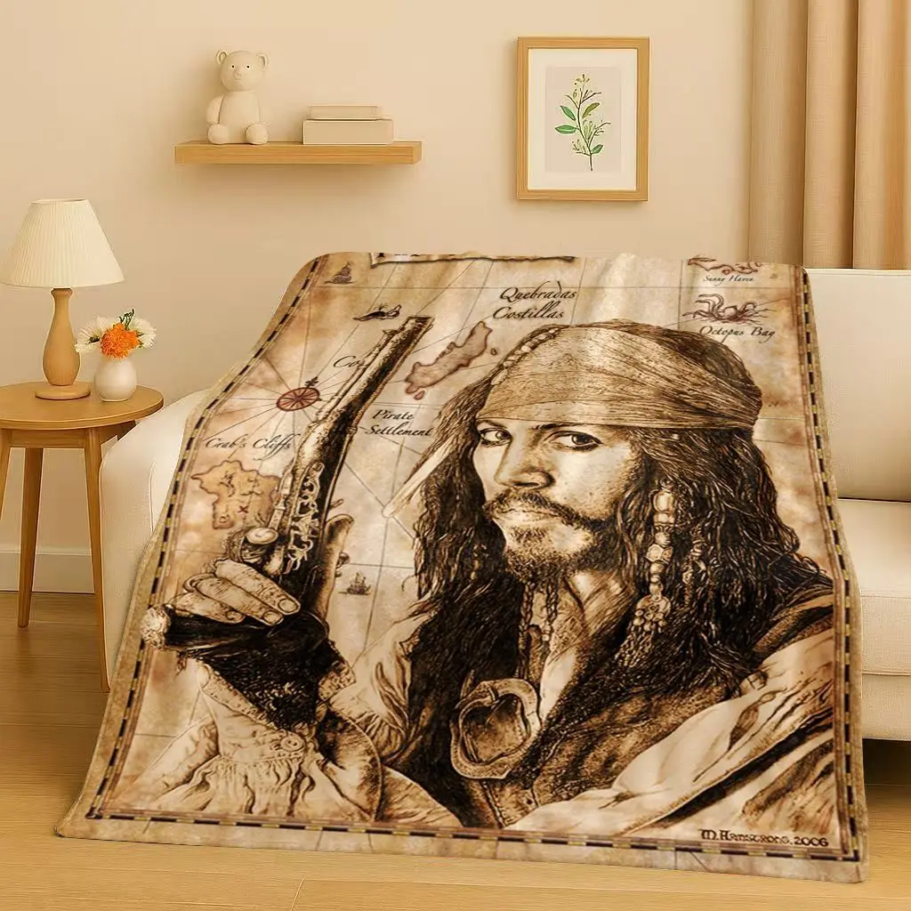 3D  Pirates of The Caribbean J - Christmas Throw Blanket recensie en prijs