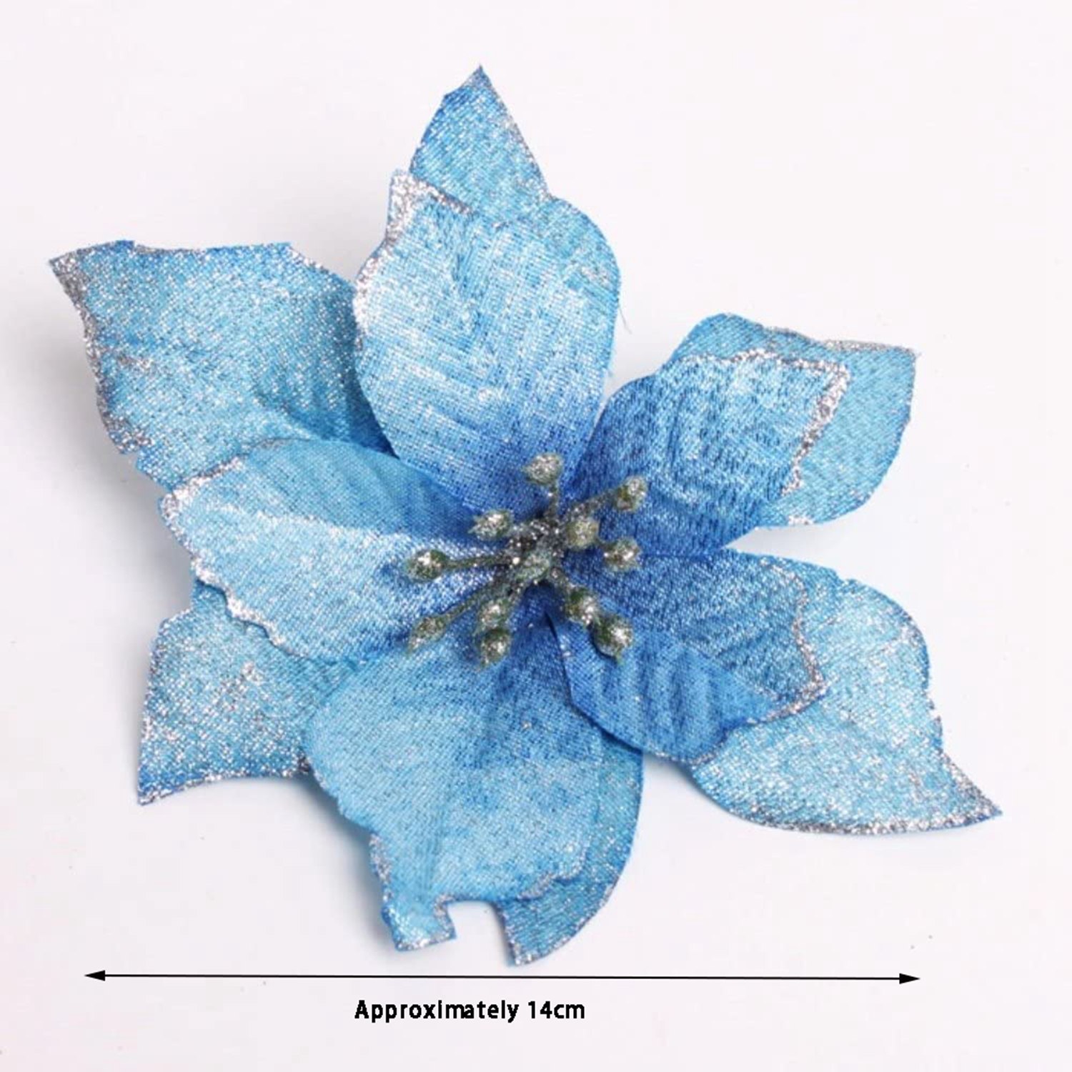 Christmas Glitter 20Pcs Christ - Christmas Wreath Fake recensie en prijs