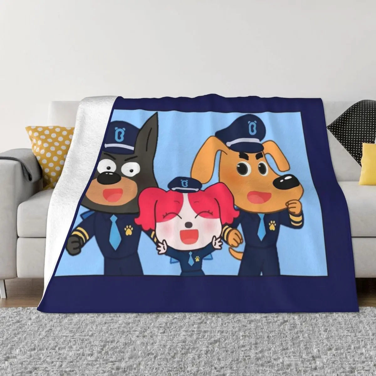 Sheriff Labrador Throw Blanket - Christmas Throw Blanket recensie en prijs