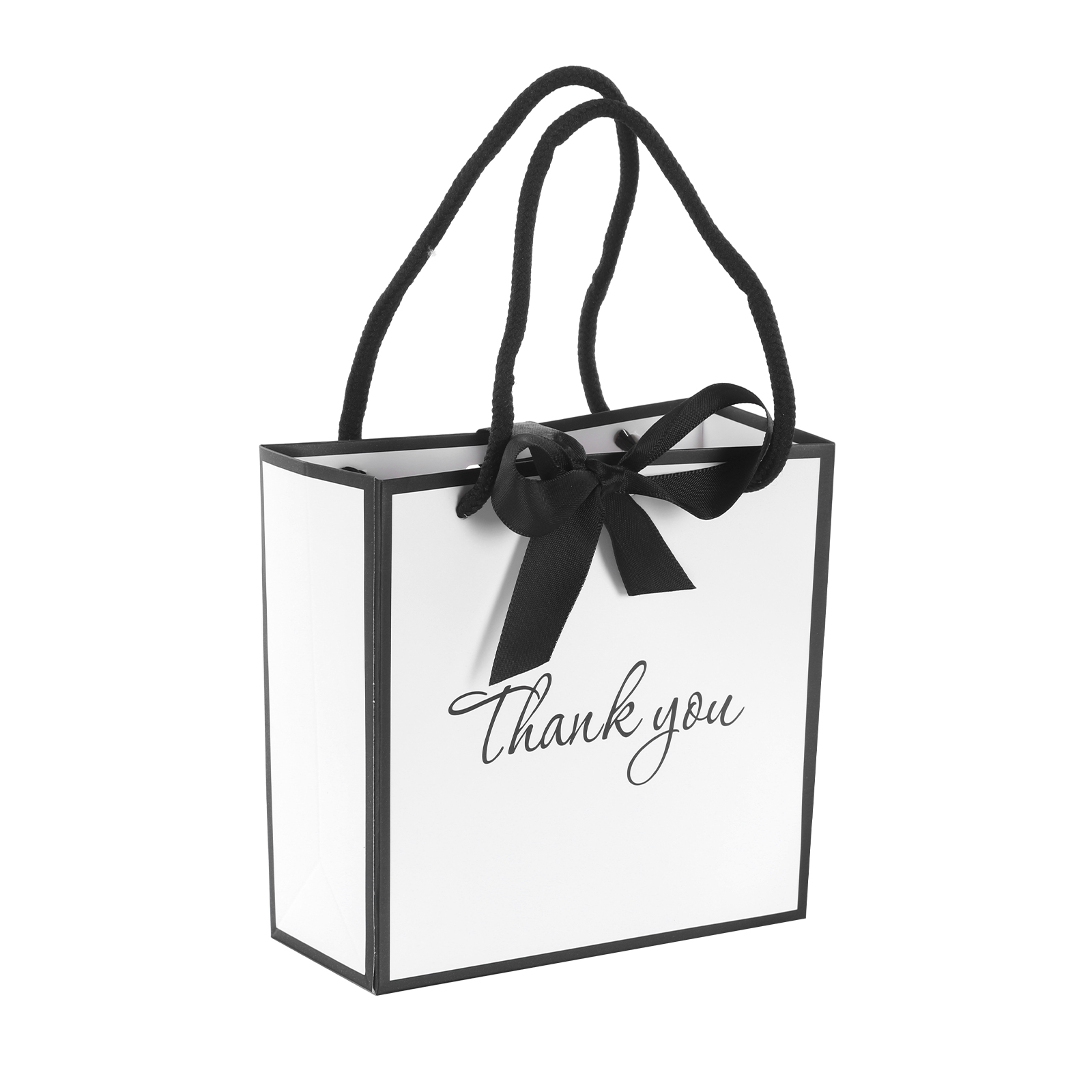 50Pcs Thank You Gift Bag with  - Ribbon Bow Gift recensie en prijs