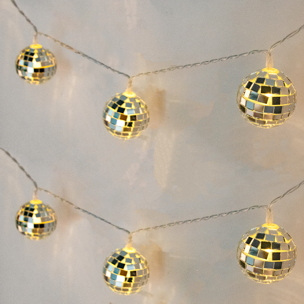 1.5m LED Mirror Ball String Li - Led Fairy String Lights recensie en prijs