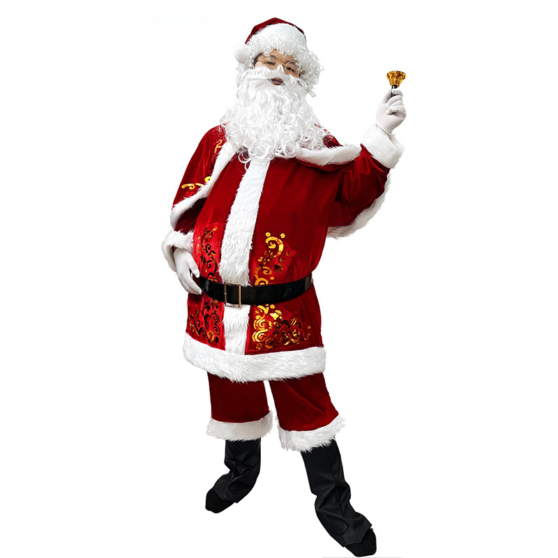 Santa Claus Costume Adult Men  - Elf Costume Christmas recensie en prijs