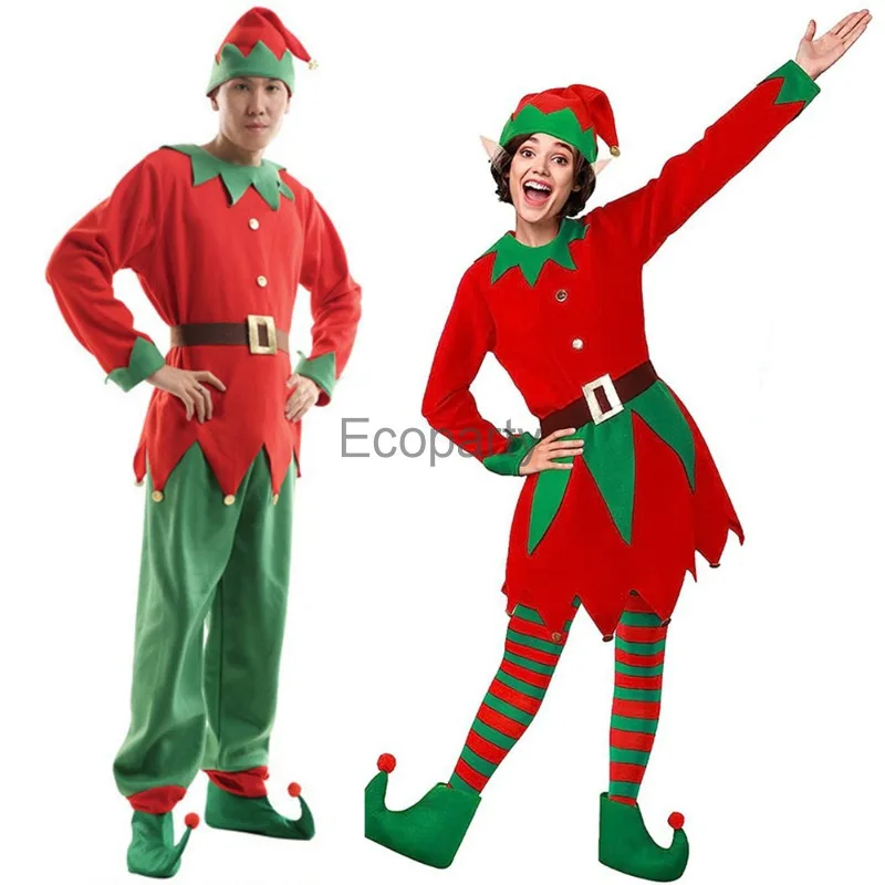 2025 Adult Kids Christmas Sant - Elf Costume Christmas recensie en prijs